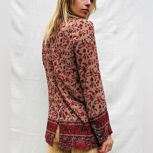 Free People Bellflower Blazer XS - Picture 4 of 12